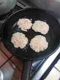 Hamburguesas caseras de filet de pescado!