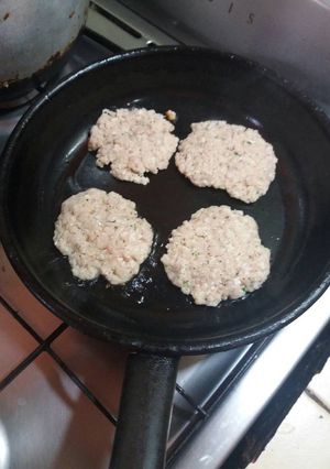 Una foto de Hamburguesas caseras de filet de pescado!