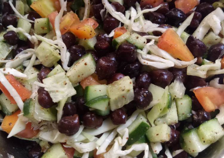 Recipe of Speedy Black chikpea salad