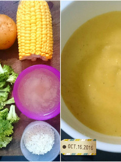 Foto resep MPASI - 8M+ Bubur Jagung Brokoli Kentang