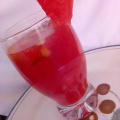 A picture of Watermelon mocktail.