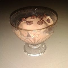 A picture of Chocolate ice cream.