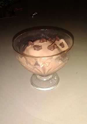 A picture of Chocolate ice cream.
