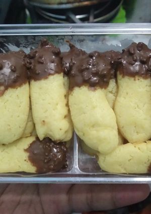 Foto resep Kue Lidah Kucing Ovomaltine No Mixer No Oven