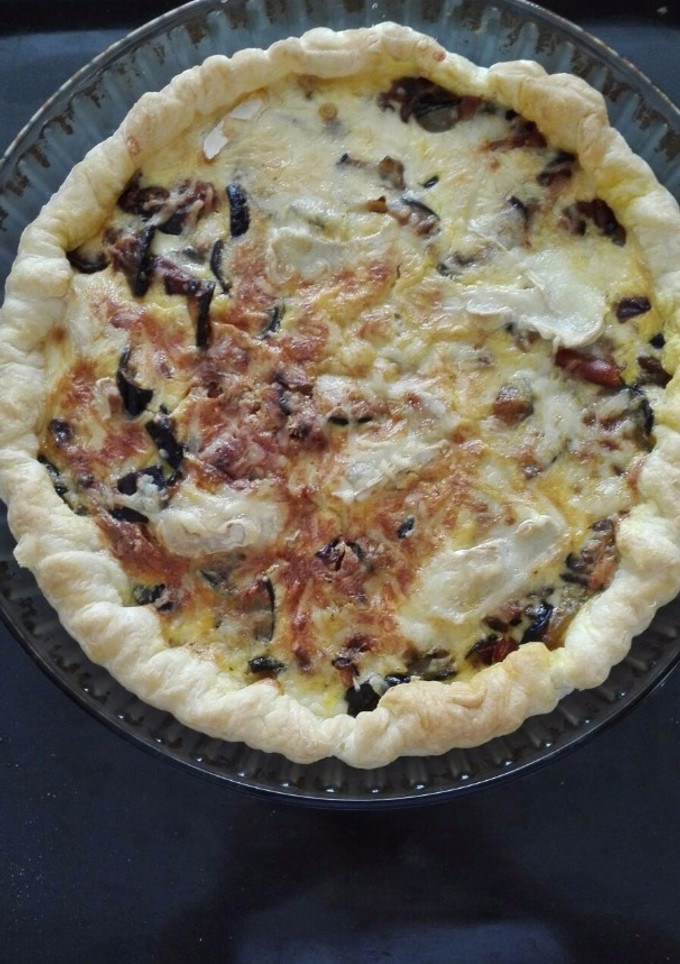 Una foto de Quiche de pisto