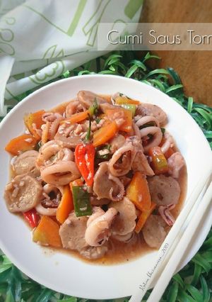 Foto resep 153. Cumi Saus Tomat