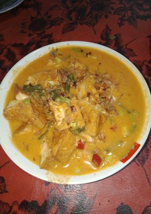 Foto resep Tumis mangut tahu dan kacang panjang