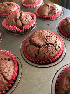 Nutellás csokis muffin recept fotója
