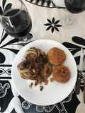 Croquetas con chuleta