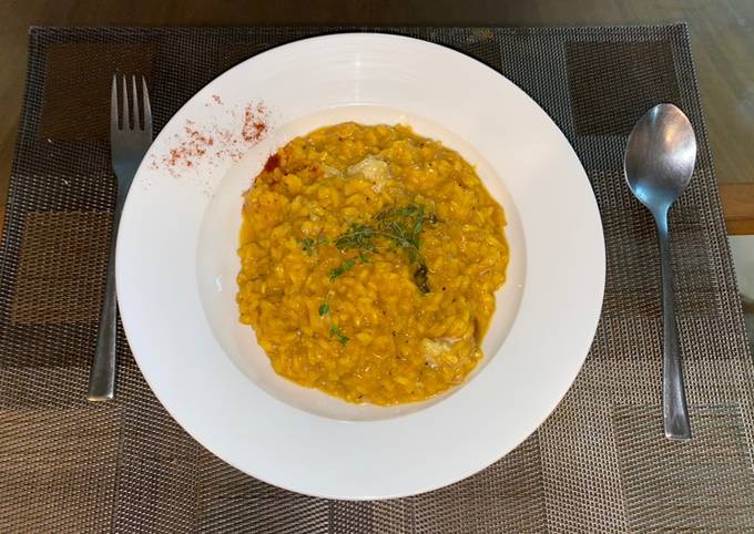 Recipe of Ultimate Saffron (cheaters) risotto