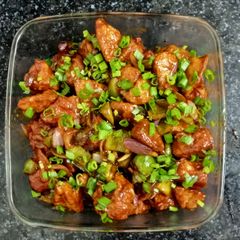 A picture of Chili Idli.