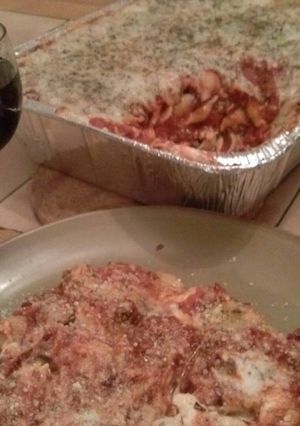A picture of "Mock" Lasagna .