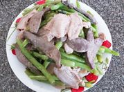 Hình ảnh của tim heo xào