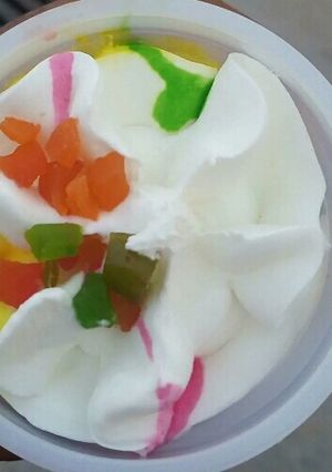 A picture of Fruity ice cream.