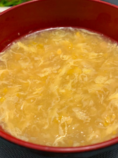 A picture of Chinese Corn Soup.