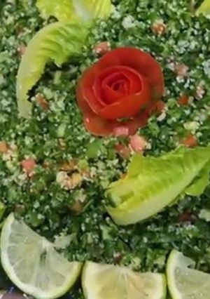 صورة لوصفة تبولة 😍