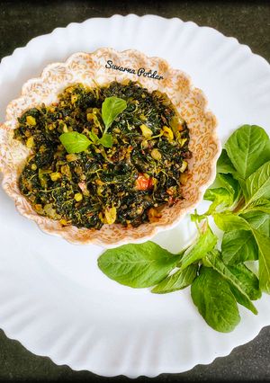 तांदुळसाची भाजी (Tandulja Bhaji Recipe In Marathi) रेसिपी चे मुख्य फोटो 
