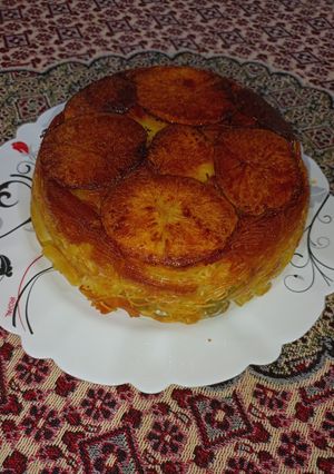 عکسی از دستور کیک ماکارونی بمناسبت تولد کوکپد جان