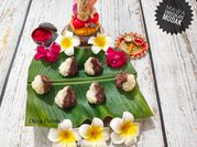 A picture of chocos modak