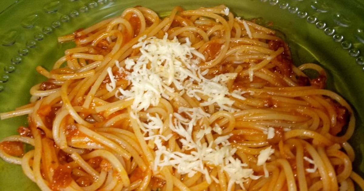 Resep Spaghetti Bolognese Spicy with Garlic and Cheese oleh PitZa