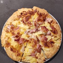 Bacon Pizza A picture of Bacon Pizza.