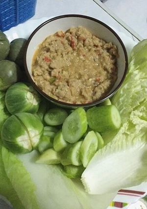 รูปของ น้ำพริกปลาทู🐟🐟