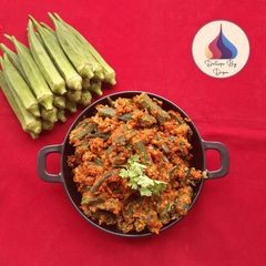A picture of Masala Bhindi.