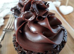 Foto di Cupcakes al cioccolato, senza burro