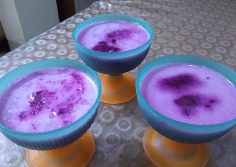 Puding Buah Naga