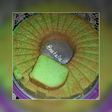 Bolu pandan panggang tanpa pengembang dan pelembut