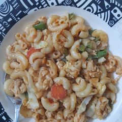 A picture of Chicken and Vegetable Macaroni 🥰🥰❤.