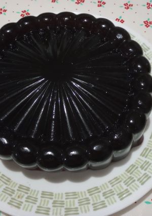 Una foto de Gelatina flor de jamaica