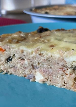 Gluténmentes tonhalas pite recept fotója