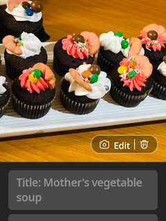 Chocolate cupcakes ainihin hoton girkin