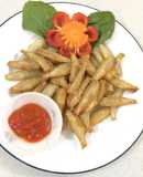 Cá cơm tươi chiên giòn