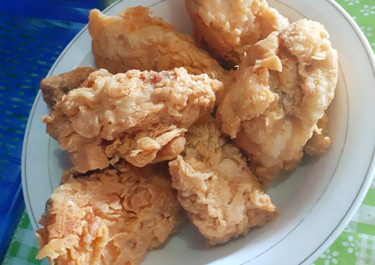 Resep Ayam Goreng Kriuk, Enak Banget