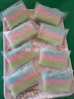 Foto resep Es kue pelangi / es gabus pelangi
