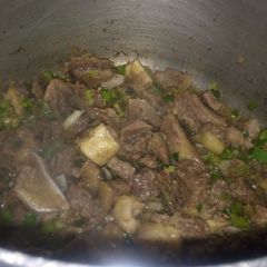 A picture of Fried Beef.