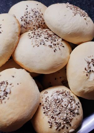 Una foto de Pan de hamburguesa 🥖