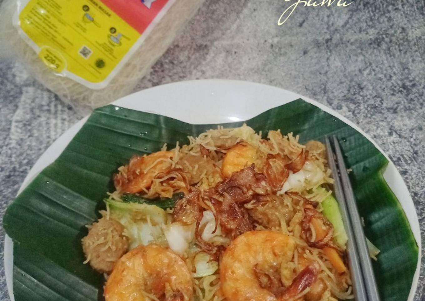 Bihun goreng jawa