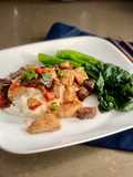 Chinese-Style Chicken and Eggplant