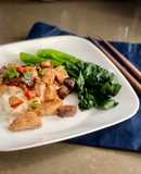 Chinese-Style Chicken and Eggplant