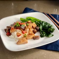 Chinese-Style Chicken and Eggplant A picture of Chinese-Style Chicken and Eggplant.