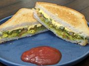 A picture of bombay masala sandwich