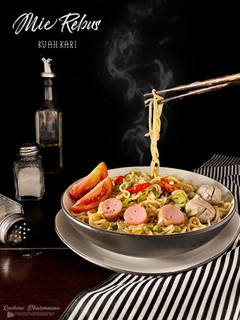 Foto resep Mie Rebus Kuah Kari