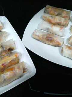 Una foto de Rollitos de papel de arroz