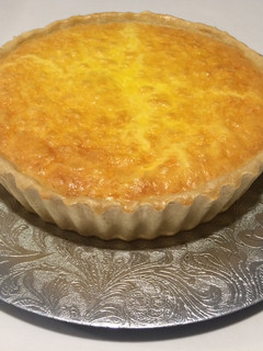 Una foto de Tarta de flan de queso