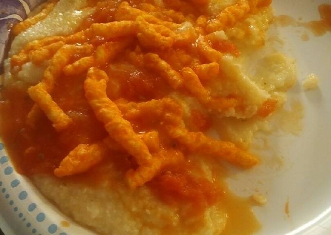 Recipe of Thomas Keller Reggie's Cheetos Grits