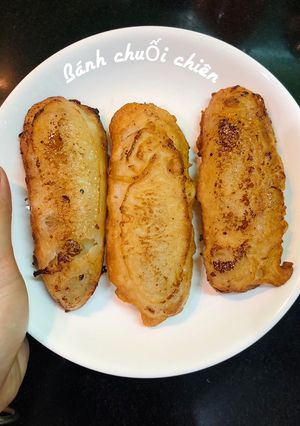 Hình của món Bánh chuối chiên.