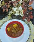 Mutton potato korma